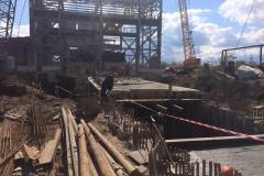 The driving tunnel to the "Ekspluatatsiina" mine (secant piles, tunnel overlapping). Site: Construction of the main ventilation unit of the “Ekspluatatsiina” mine. Dniprorudne. Zaporizhia region Customer: Zaporizhia Iron Ore Plant.