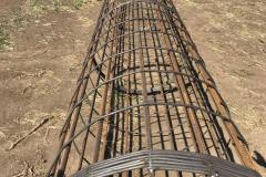 Docking of reinforcement pile frames ⌀ 1020 mm. Site: Primorskaya WPP 1 turn. Customer: DTEK.