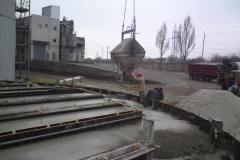 Concrete work for the foundation of grain silos with a capacity of 10.322 thousand. m3. Site: Reconstruction of the plant for the processing of oilseeds. Address: 22 Matrosova lane, in the town of Volnyanske, Zaporizhia region. Customer: TOV (limited liability company) Agroproinvest 08.