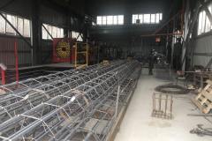 Manufacturing reinforcement frames by MEP unit (Italy).