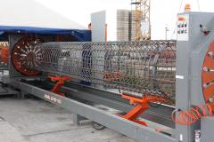 Manufacturing reinforcement frames by Sсhnell unit (Italy). Site: Production site in Botieva village. Zaporizhia region