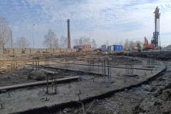 Reconstruction of a property complex and non-residential real estate facilities for conversion into a feed mill with a grain elevator complex at 85 Shevchenka Street, Kulykiv, Kulykiv Territorial Community, Lviv District, Lviv Region. Installation of Ø360 mm displacement piles using CMC (Controlled Modulus Columns) technology, including pile load testing. Client: EXIM FOOD LLC